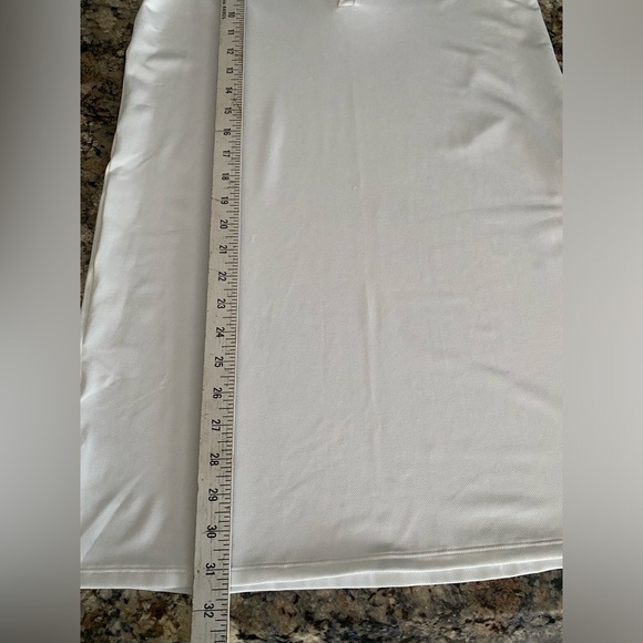 Addison Bay Easy Polo Dress - White, Size Small (Tennis/Golf/Pickleball) - Picture 4 of 6